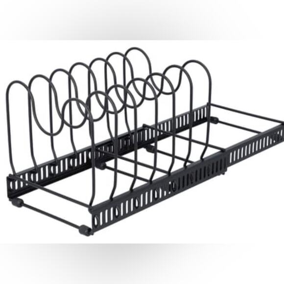 Black pan and lid organizer - Picture 5 of 7